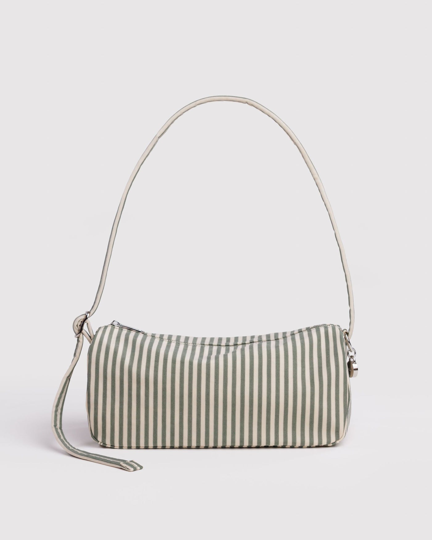 Nylon Loaf Bag - Sage Stripe