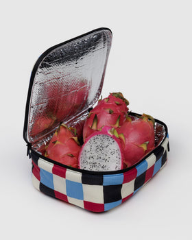Lunch Box - Painted Check