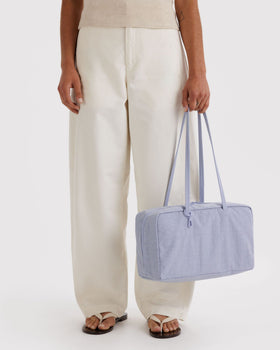 Medium Nylon Bowler Bag - Mist - Easy Tote
