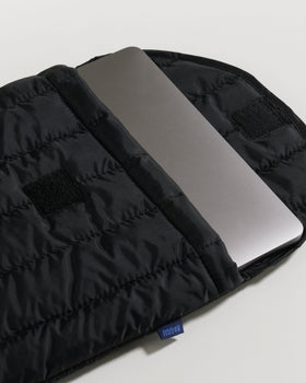 Puffy Laptop Sleeve 16" - Black - Everyday Bottle