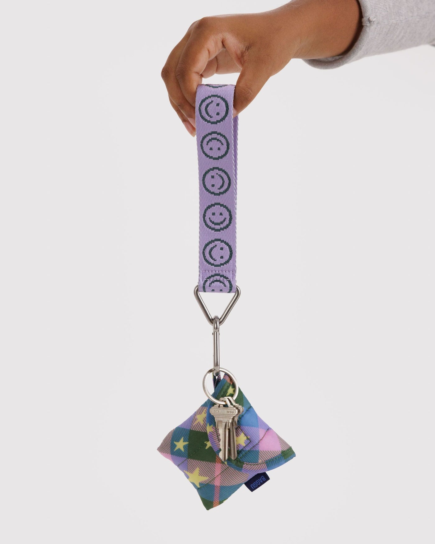 Logo Keychain - Lilac Happy - Light Pack