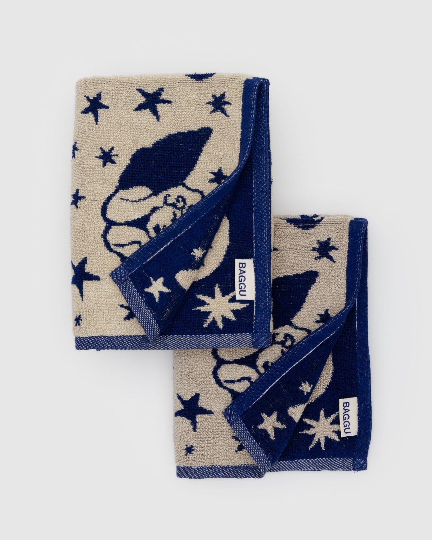 Hand Towel Set of 2 - Cherub Bows - Fresh Pair